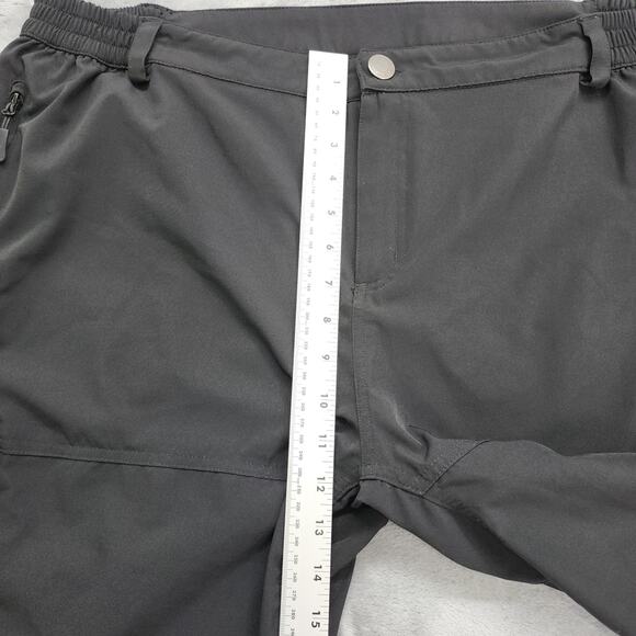 BALEAF Shorts Mens XXL Black Laureate Multi-Pocket Training Stretch Athletic - Picture 7 of 10